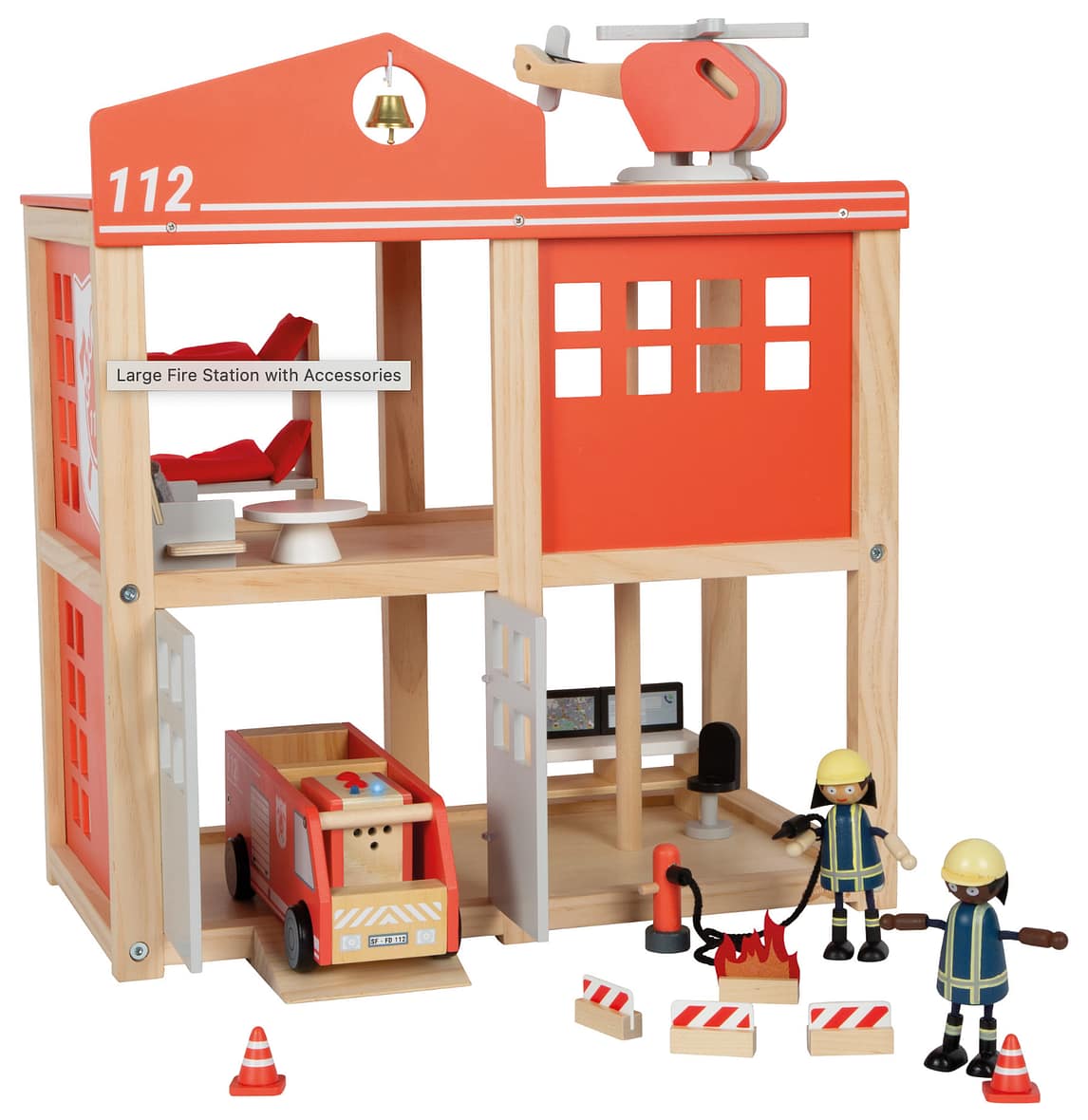 Brandstation XL med tilbehør