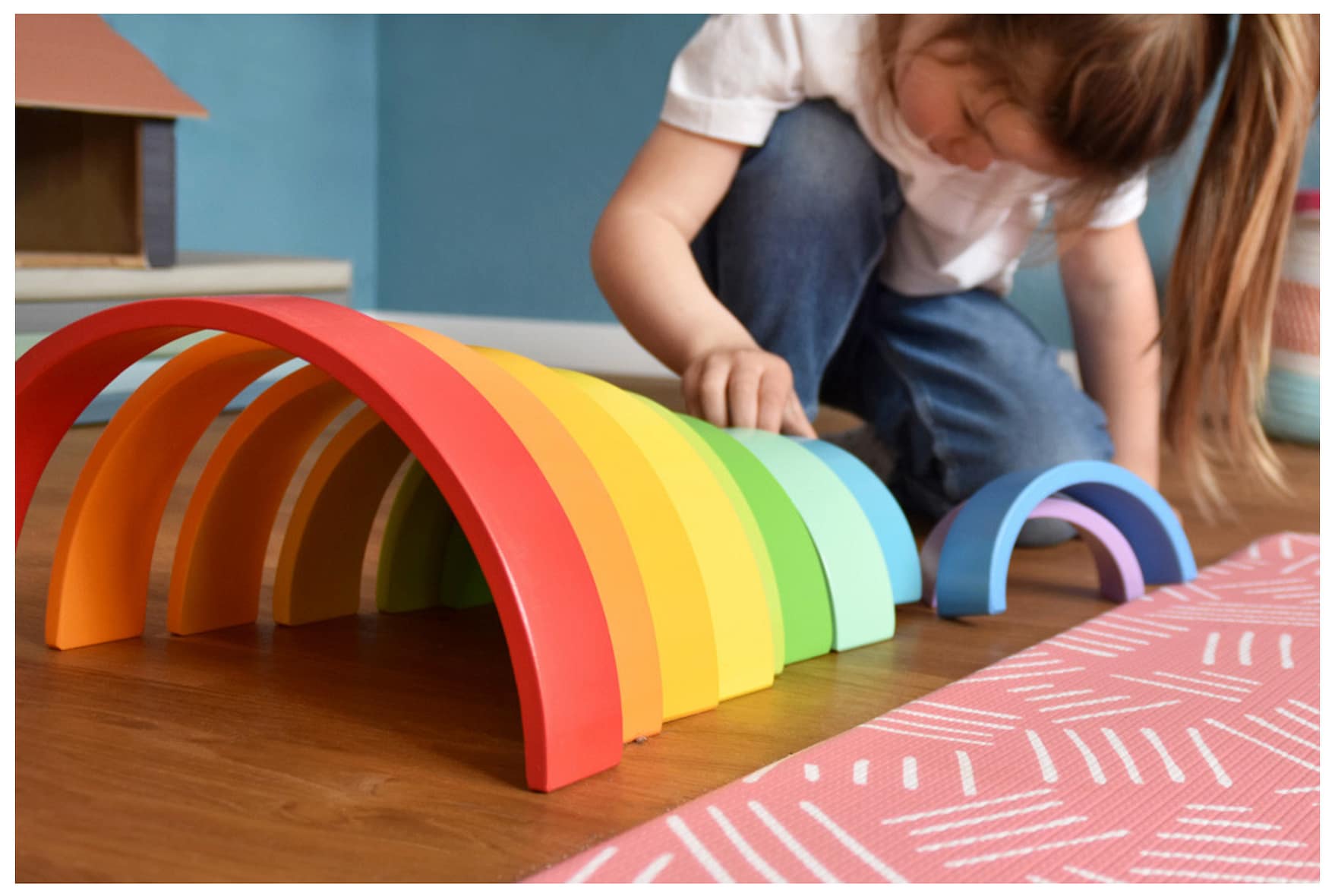 Træ Byggeklodser XL