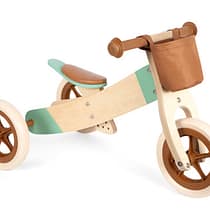 2-i-1 Løbecykel Maxi Karamelbrun