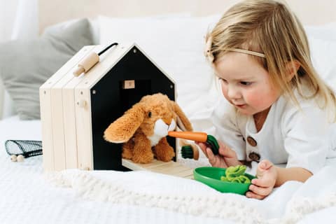 Kaninbur med løbegård 1